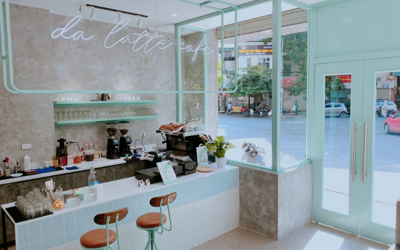 10+ thiết kế quán cafe phong cách hàn quốc đẹp 19