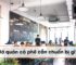 Mở quán cafe cần bao nhiêu vốn đầu tư?