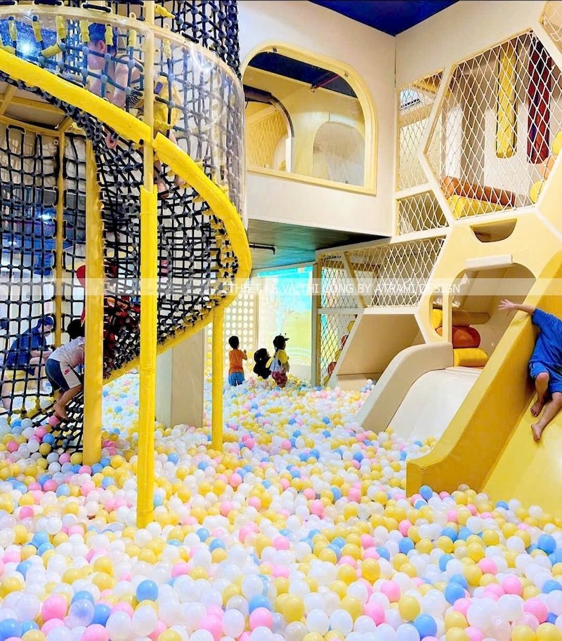 [Báo Giá] 10+ Mẫu lắp đặt khu vui chơi liên hoàn 12