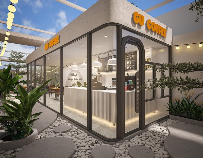 [Báo Giá] Mẫu thi công, thiết kế quán cafe bánh ngọt 15