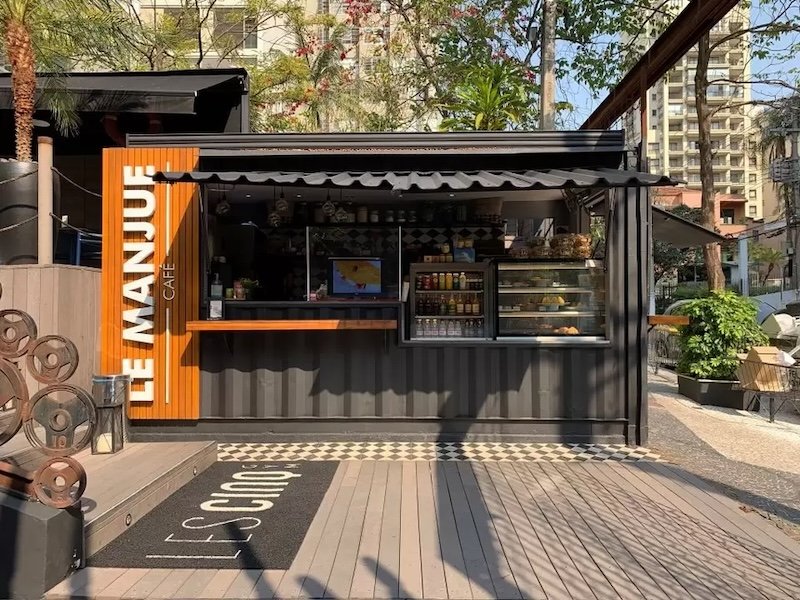 [Báo Giá] 10+ Mẫu thiết kế quán cafe container 10