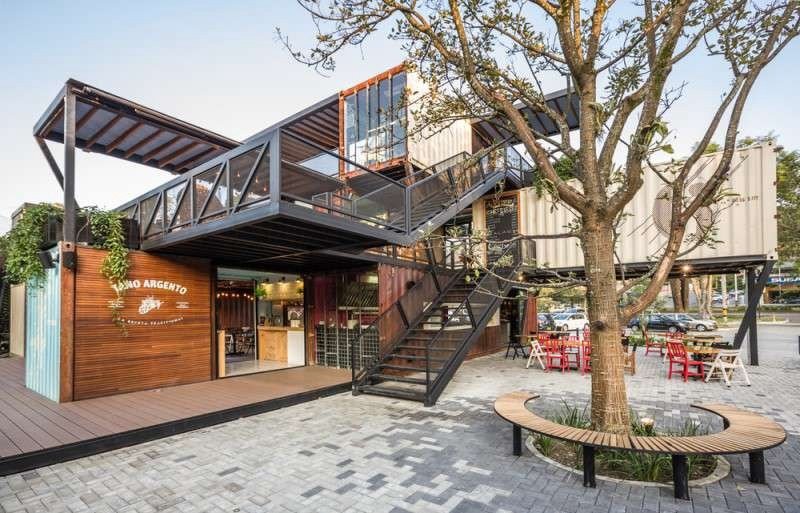 [Báo Giá] 10+ Mẫu thiết kế quán cafe container 8