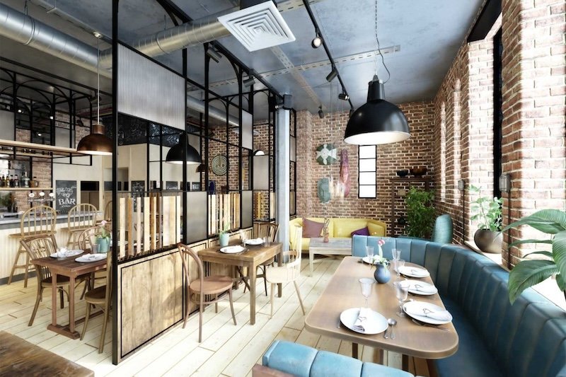 [Báo Giá] Mẫu thi công, thiết kế quán cafe hiện đại 18