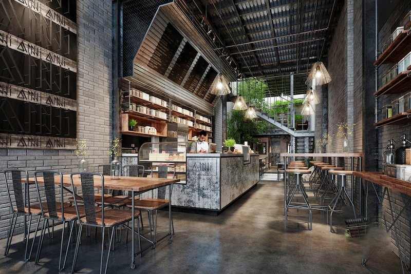 [Báo Giá] Mẫu thi công, thiết kế quán cafe hiện đại 14