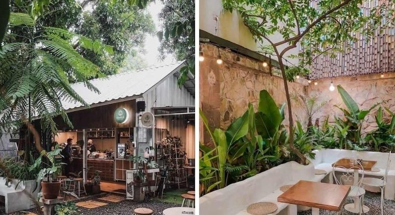 [Báo Giá] 10+ Mẫu thi công, thiết kế quán cafe không gian mở 10