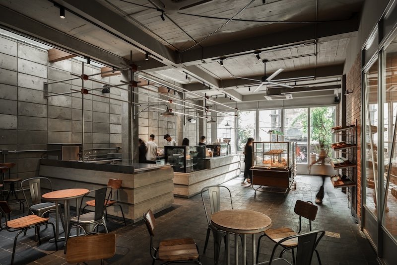 [Báo Giá] 10+ Mẫu thi công, thiết kế quán cafe không gian mở 13