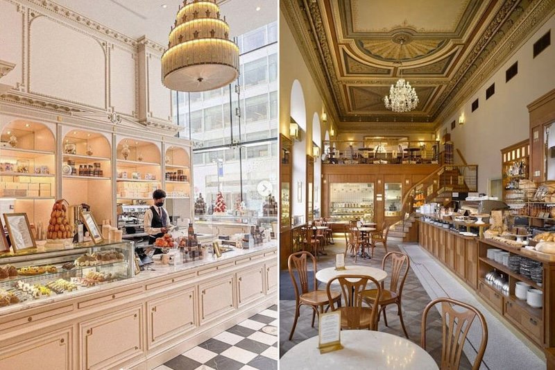 [báo giá] 10+ mẫu thi công, thiết kế quán cafe kiểu pháp 10