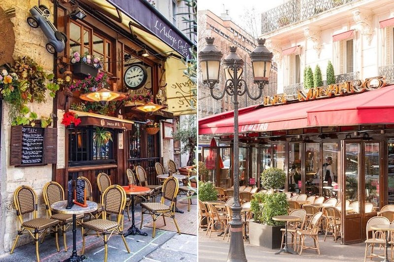 [báo giá] 10+ mẫu thi công, thiết kế quán cafe kiểu pháp 11