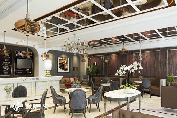 4 Điểm thiết kế quán cafe phong cách châu Âu 9 4 Điểm thiết kế quán cafe phong cách châu Âu 9
