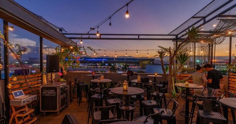 [Báo Giá] 10+ Mẫu thi công, thiết kế quán cafe sân thượng (Rooftop) 10