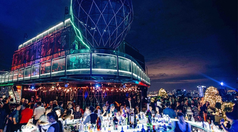 [Báo Giá] 10+ Mẫu thi công, thiết kế quán cafe sân thượng (Rooftop) 12