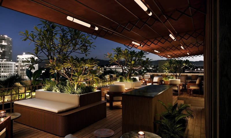 [Báo Giá] 10+ Mẫu thi công, thiết kế quán cafe sân thượng (Rooftop) 24