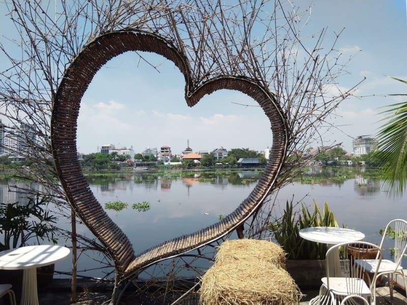 [báo giá] mẫu thi công, thiết kế quán cafe ven sông 14