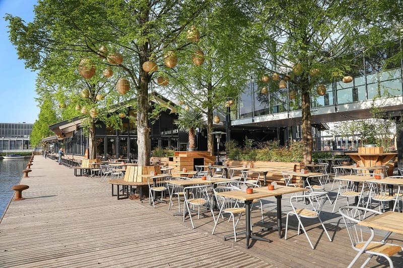 [báo giá] mẫu thi công, thiết kế quán cafe ven sông 8