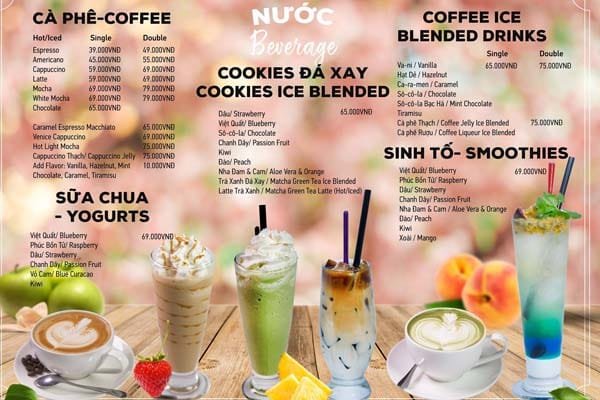 Top 10 danh sách các loại nước uống trong quán cafe 10 Top 10 danh sách các loại nước uống trong quán cafe 10