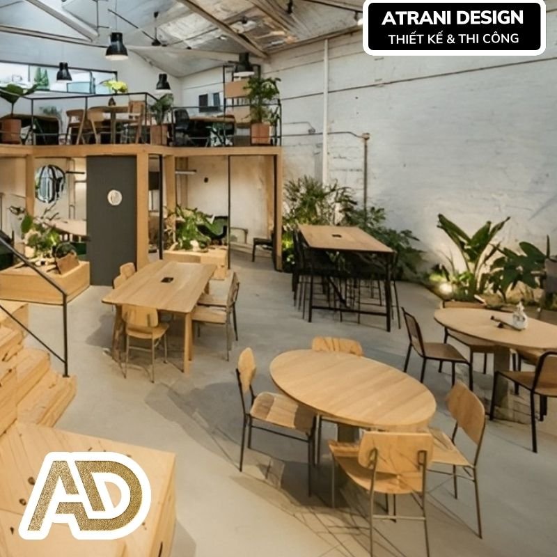 báo giá thiết kế thi công quán cafe